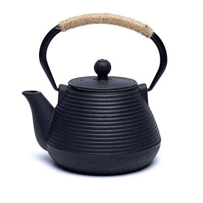 Tetsukyusu emaliuotas ketaus arbatinukas, 1,0 l, juodas