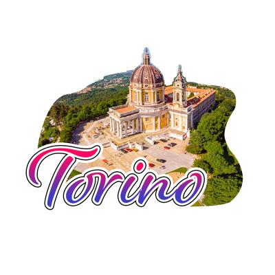 3D spausdintas suvenyrinis magnetas „Torino Superga“