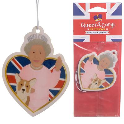 „Royal Bloom“ „Queen & Corgi“ oro gaiviklis