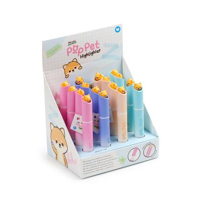 „Adoramals Pets“ šiba inu šunelio formos „Pop Pet“ žymeklis