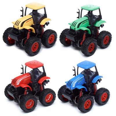 4x4 akrobatinis traktorius – trinties varomas stumiamasis/traukiamasis žaislas