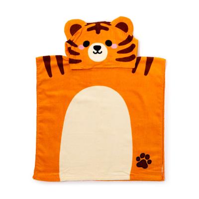 „Alfie the Tiger“ „Adoramals“ vaikų rankšluostis su gobtuvu