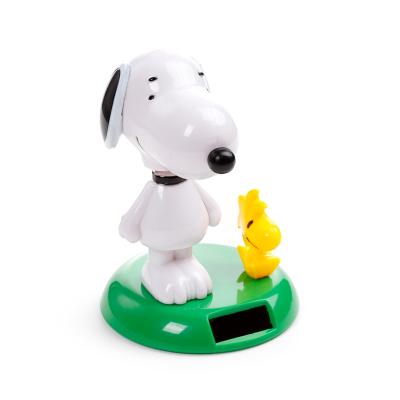 Peanuts Snoopy ir Woodstock saulės energija veikianti figūrėlė