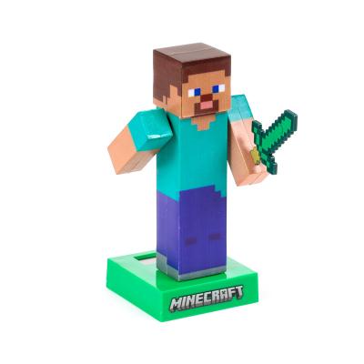 Minecraft Steve saulės figūrėlė