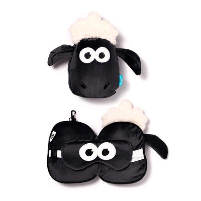 „Shaun the Sheep“ formos kelioninė pagalvė ir akių kaukė