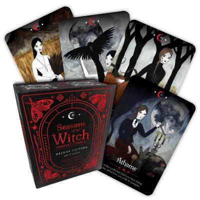 Seasons of the Witch Samhain Oracle Deluxe Edition rinkinys