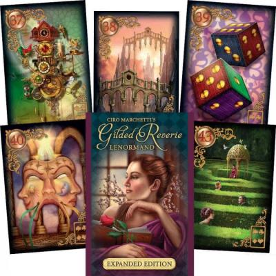 Gilded Reverie Lenormand kortos