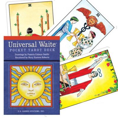 Pocket Universal Waite Tarot kortos