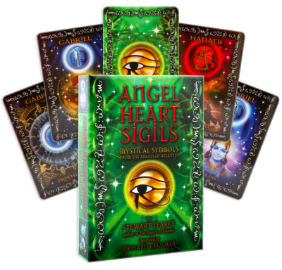 Angel Heart Sigils oracle kortos Findhorn Press