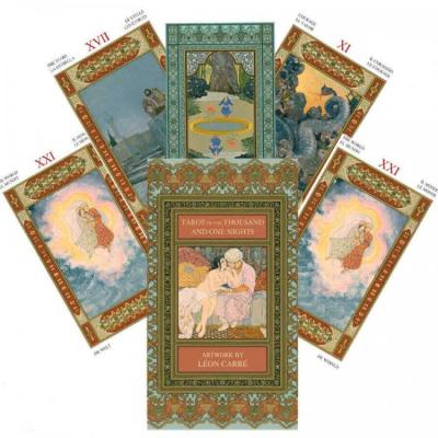 Tarot Of The Thousand And One Nights kortos
