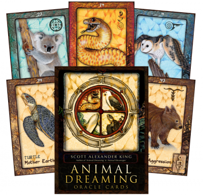 Animal Dreaming Oracle kortos Blue Angel
