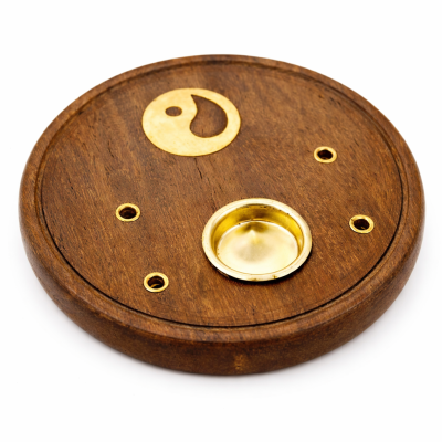 Medinė smilkalinė Ying Yang