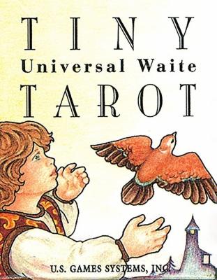 Tiny Universal Waite Tarot labai mažo formato kortos