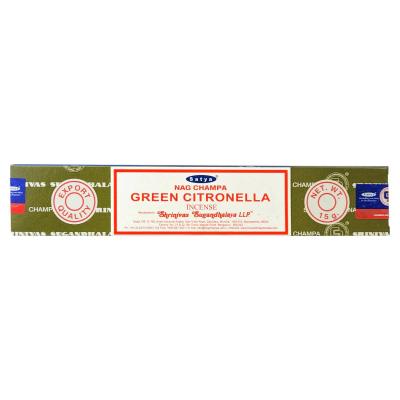 Satya Green Citronella smilkalų lazdelės